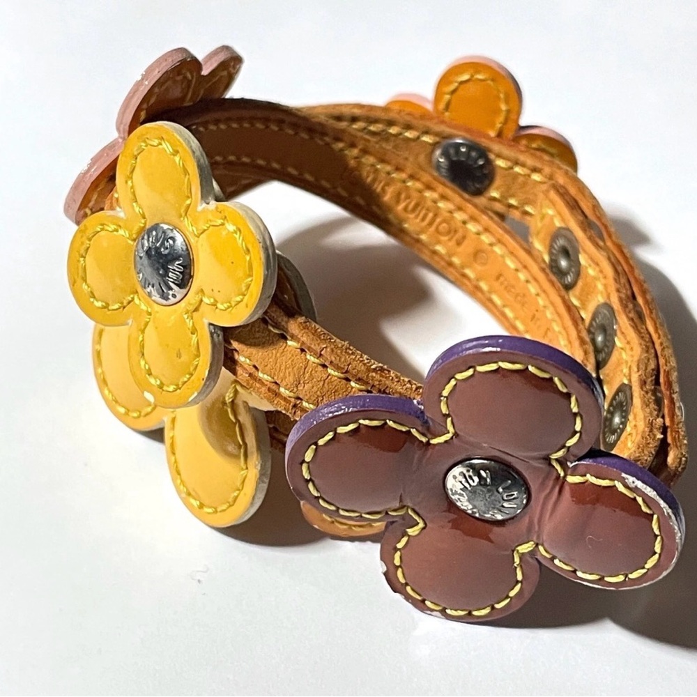 Louis Vuitton Lexington Wrapped Bracelet Vernis Authentic -Preowned - Picture 2 of 12
